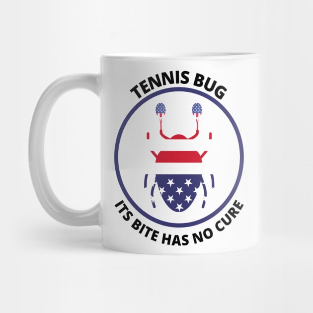 US Open Tennis Bug by TopTennisMerch